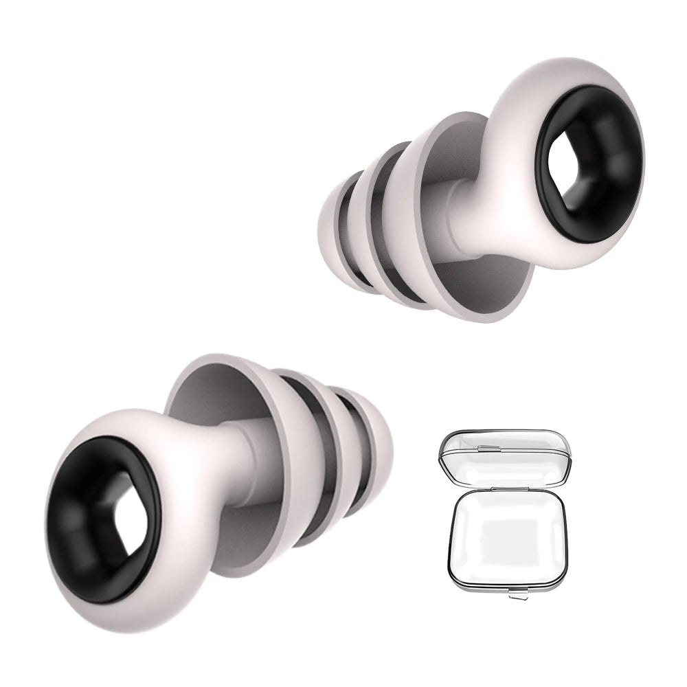 Shining Color Earplugs for Sleeping Noise Cancelling Silicone Hearing Protection Earplug for Work Travel Protetor Auricular