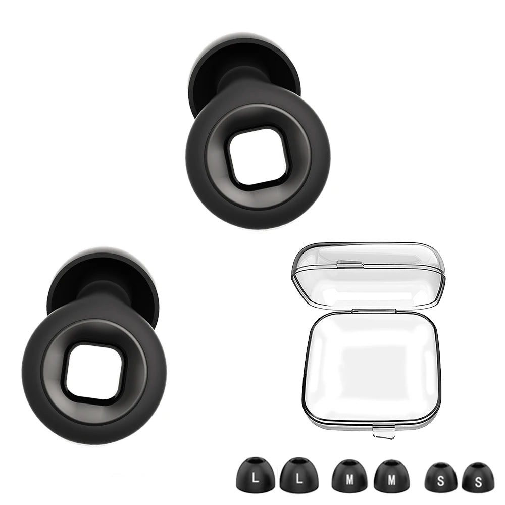 Shining Color Earplugs for Sleeping Noise Cancelling Silicone Hearing Protection Earplug for Work Travel Protetor Auricular