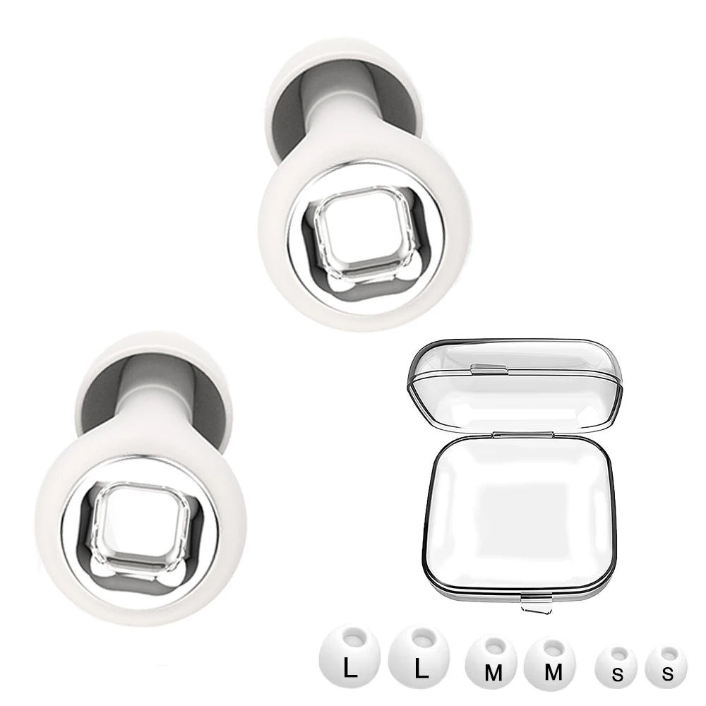 Shining Color Earplugs for Sleeping Noise Cancelling Silicone Hearing Protection Earplug for Work Travel Protetor Auricular