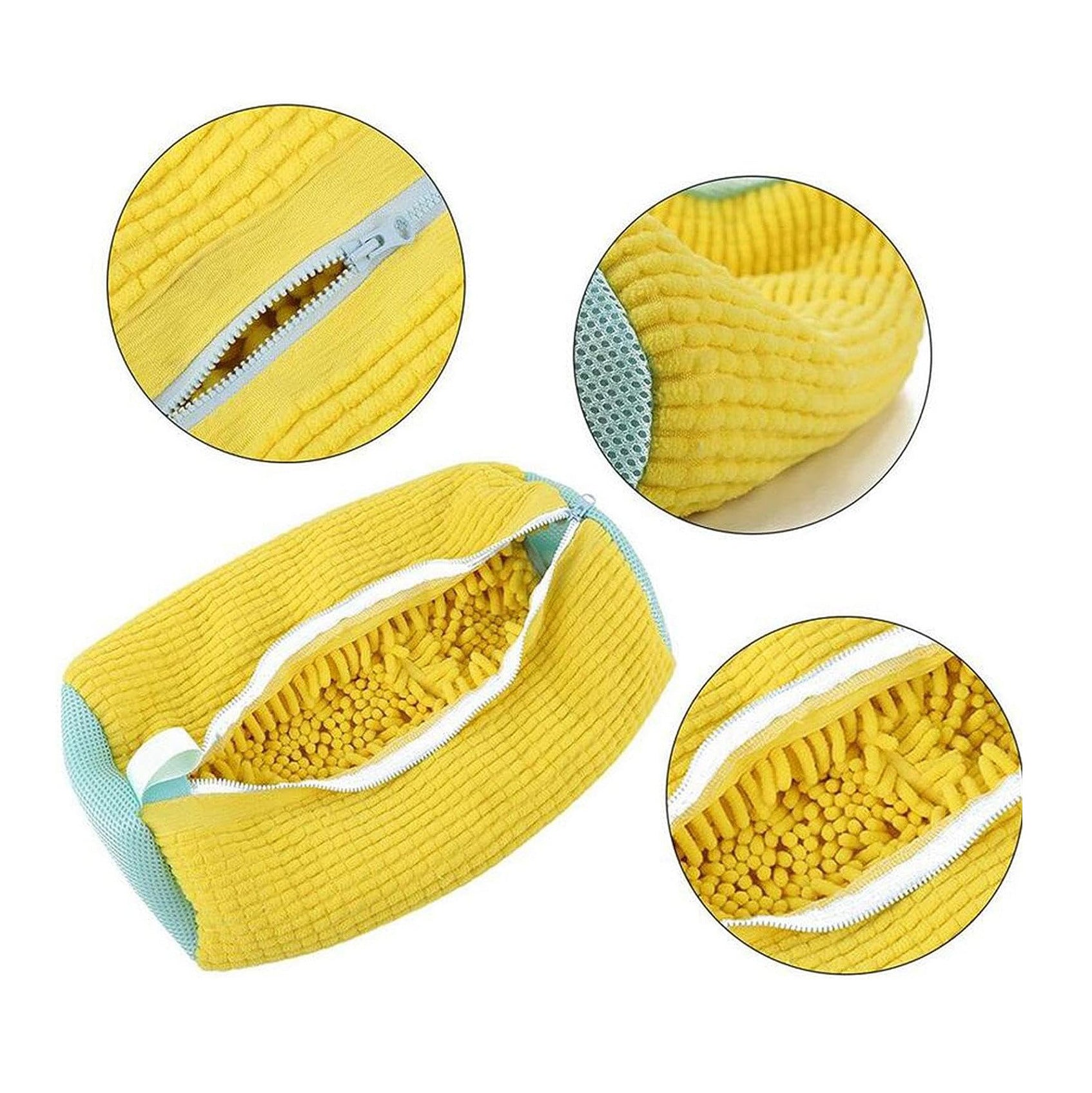 Shoe Laundry Bag – Zippered Cotton Washing Bag for Sneakers