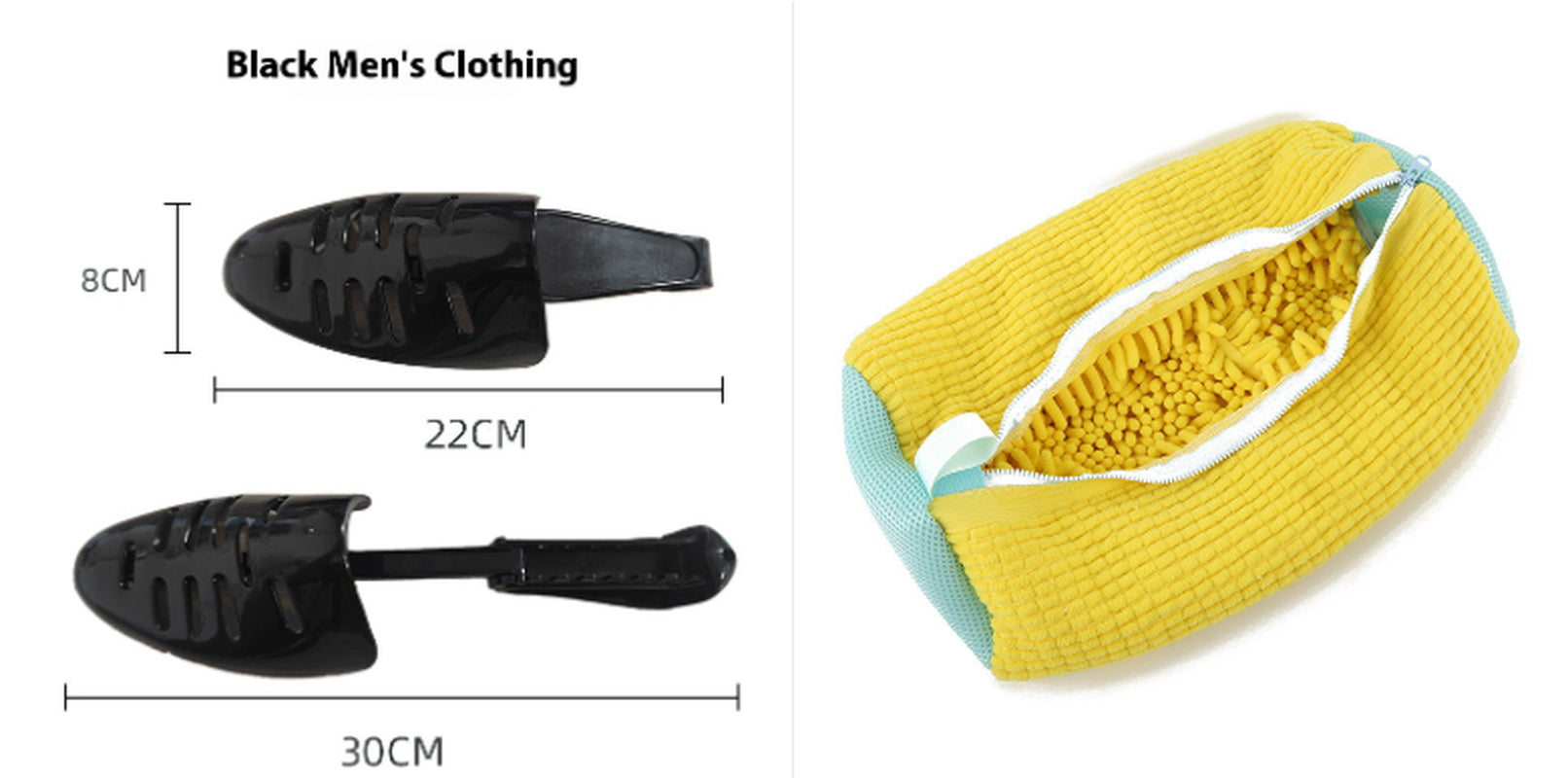 Shoe Laundry Bag – Zippered Cotton Washing Bag for Sneakers