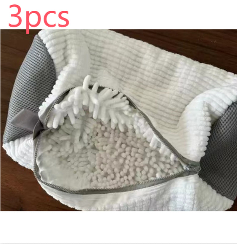 Shoe Laundry Bag – Zippered Cotton Washing Bag for Sneakers