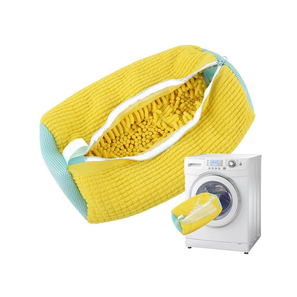 Shoe Laundry Bag – Zippered Cotton Washing Bag for Sneakers