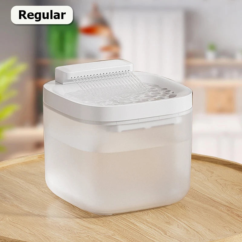 "3L USB Cat Water Fountain – Quiet Pump, Filter & Auto Shut-Off"