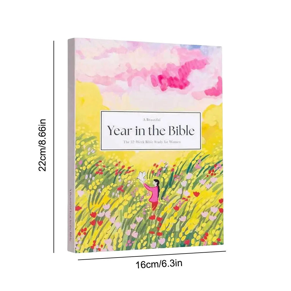 "52-Week Bible Study Guide for Women – Faith Journal & Reading Plan" 