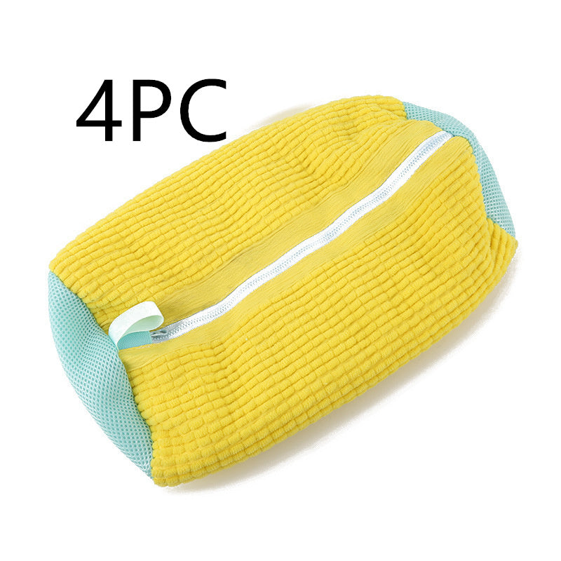 Shoe Laundry Bag – Zippered Cotton Washing Bag for Sneakers