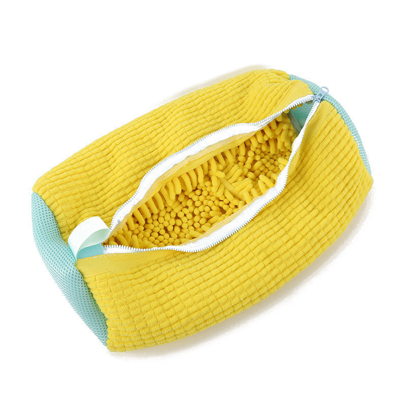 Shoe Laundry Bag – Zippered Cotton Washing Bag for Sneakers