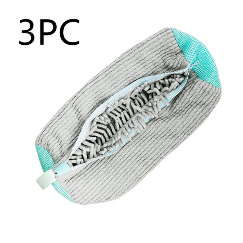 Shoe Laundry Bag – Zippered Cotton Washing Bag for Sneakers