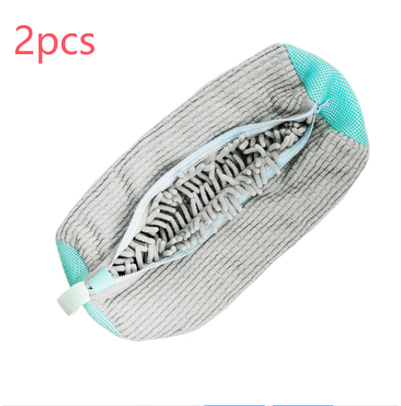 Shoe Laundry Bag – Zippered Cotton Washing Bag for Sneakers