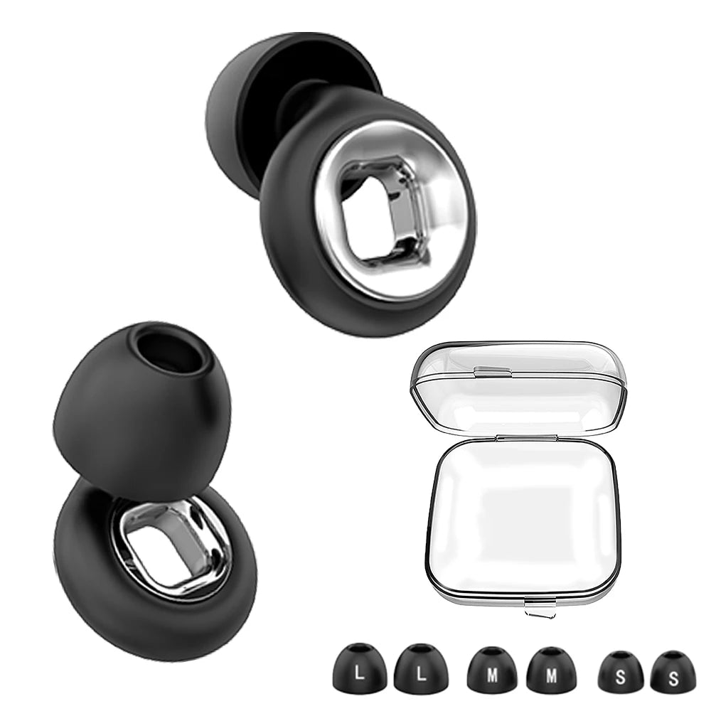 Shining Color Earplugs for Sleeping Noise Cancelling Silicone Hearing Protection Earplug for Work Travel Protetor Auricular