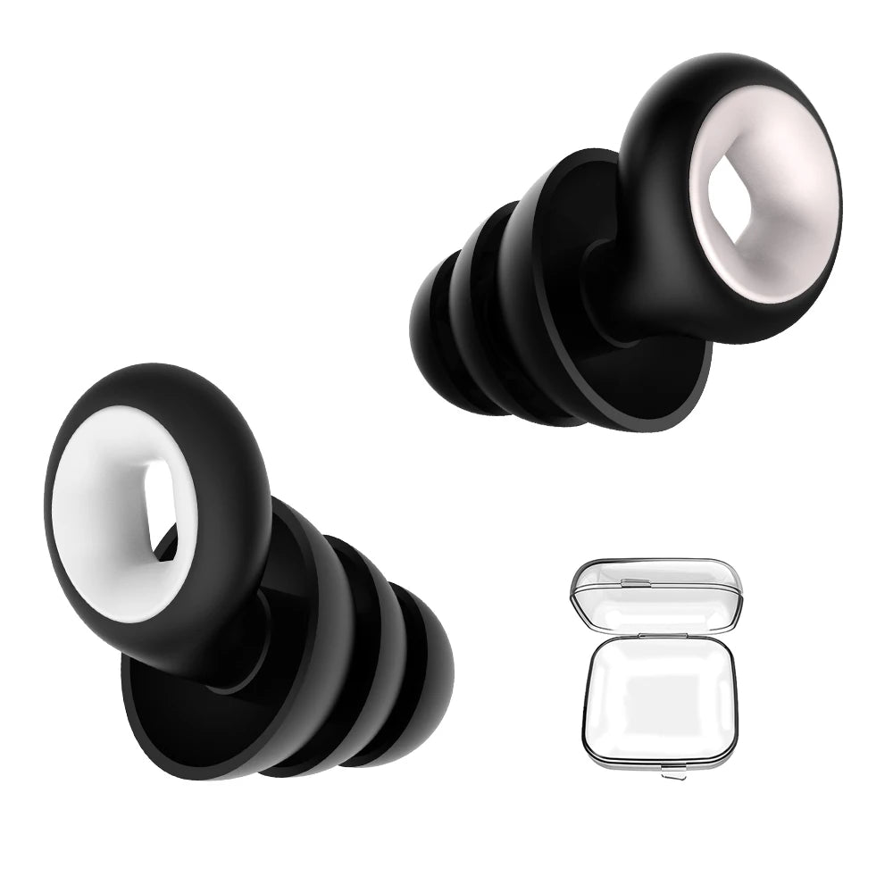 Shining Color Earplugs for Sleeping Noise Cancelling Silicone Hearing Protection Earplug for Work Travel Protetor Auricular