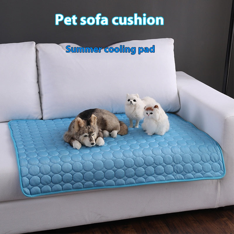 Dog Cooling Mat – Summer Cold Bed for Small & Large Pets, Cats & Dogs