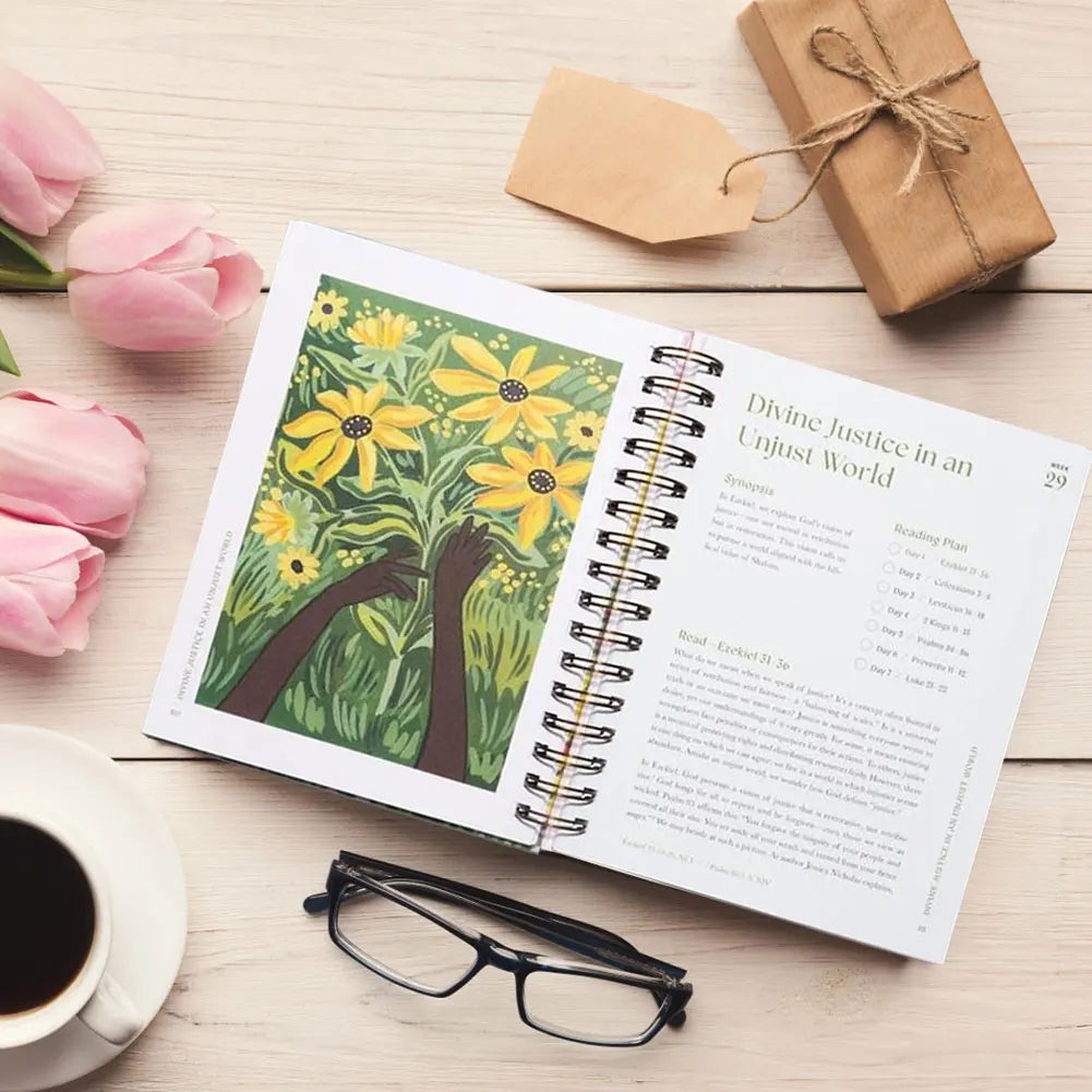 "52-Week Bible Study Guide for Women – Faith Journal & Reading Plan" 