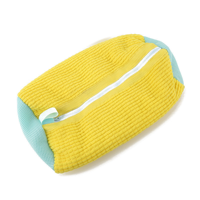 Shoe Laundry Bag – Zippered Cotton Washing Bag for Sneakers