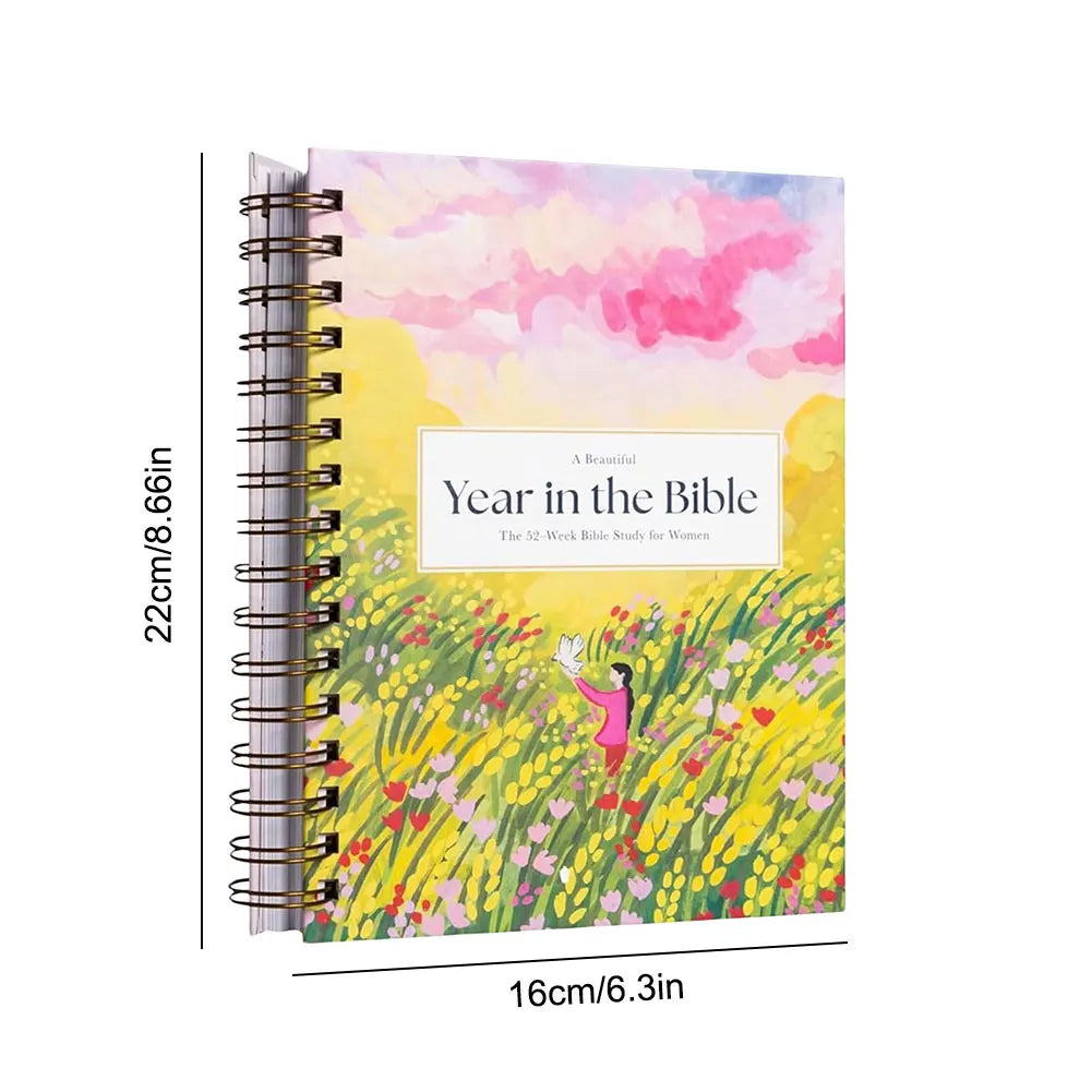 "52-Week Bible Study Guide for Women – Faith Journal & Reading Plan" 